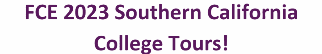 FCE 2023 Spring College Tours